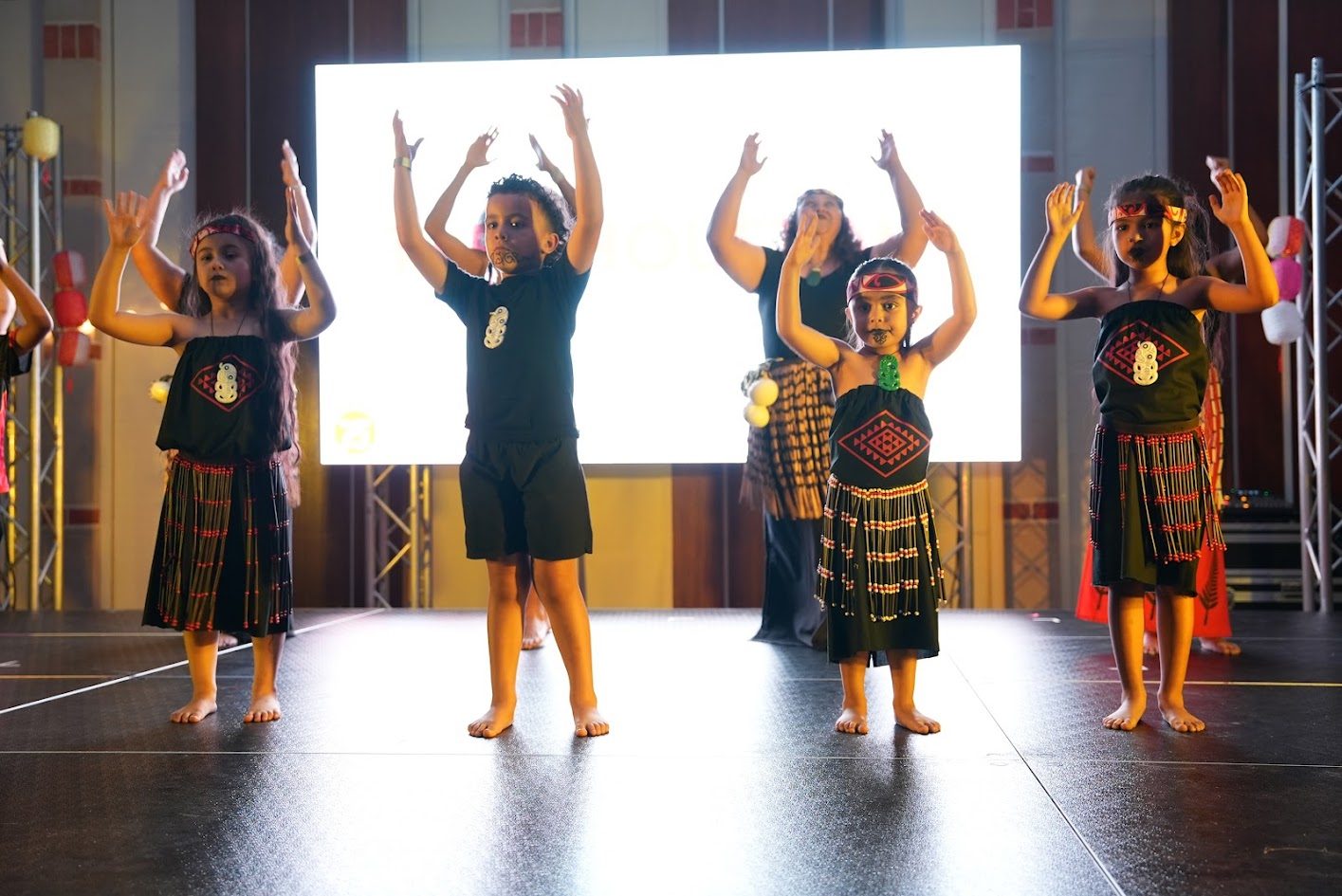 TAPA Houston youth at a SE-API cultural event